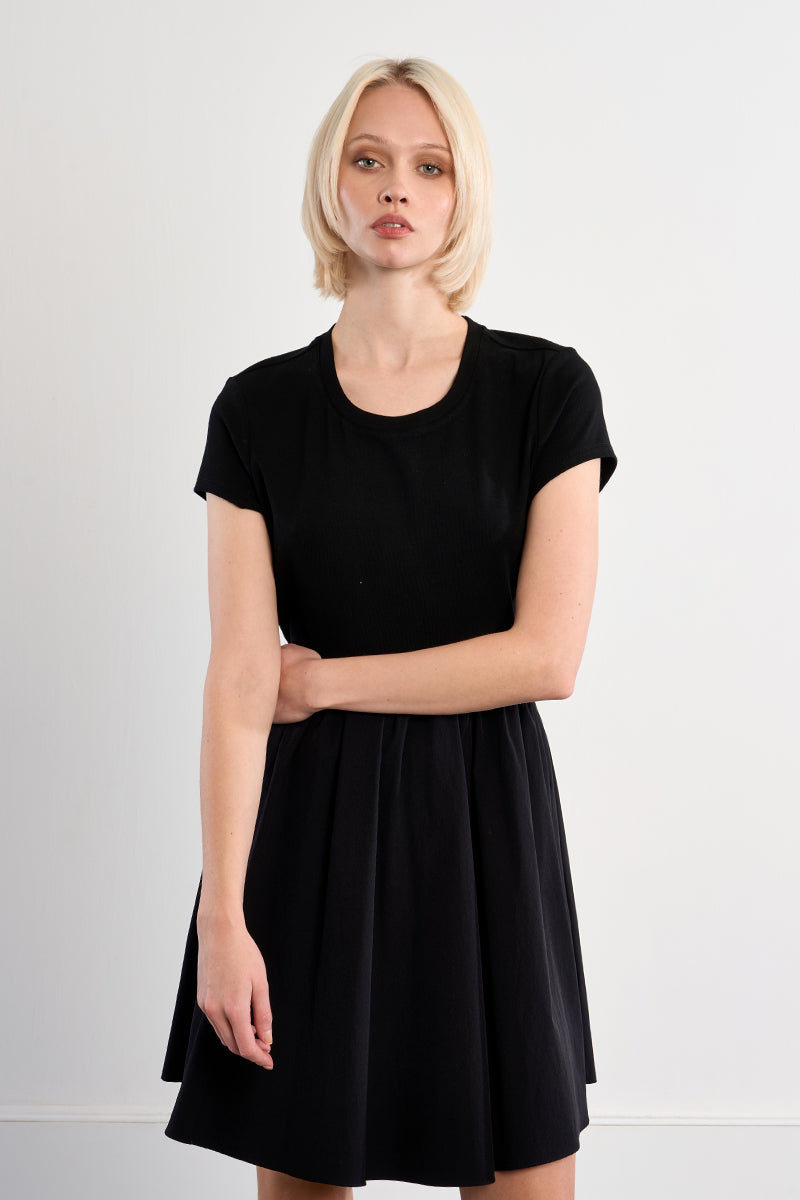 MOLLY DRESS SHORT ROUND NECK S/S
