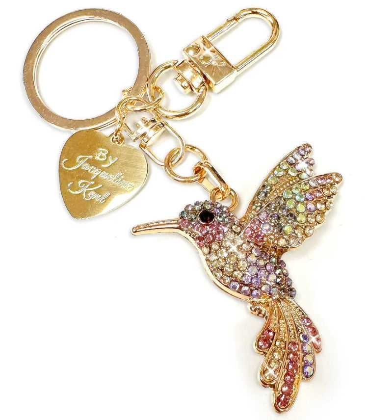 JK PURSE CHARM HUMMINGBIRD