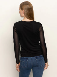 SANCTUARY L/S PERFECT MESH T