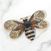 WON BEE BROOCH RHINE
