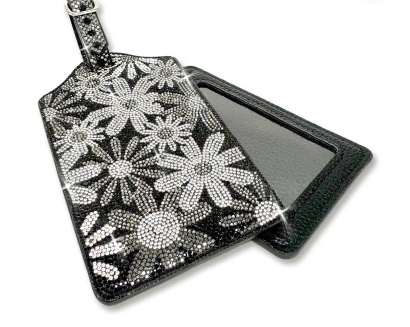 JACQUELINE KENT FLOWER POWER LUGGAGE TAG