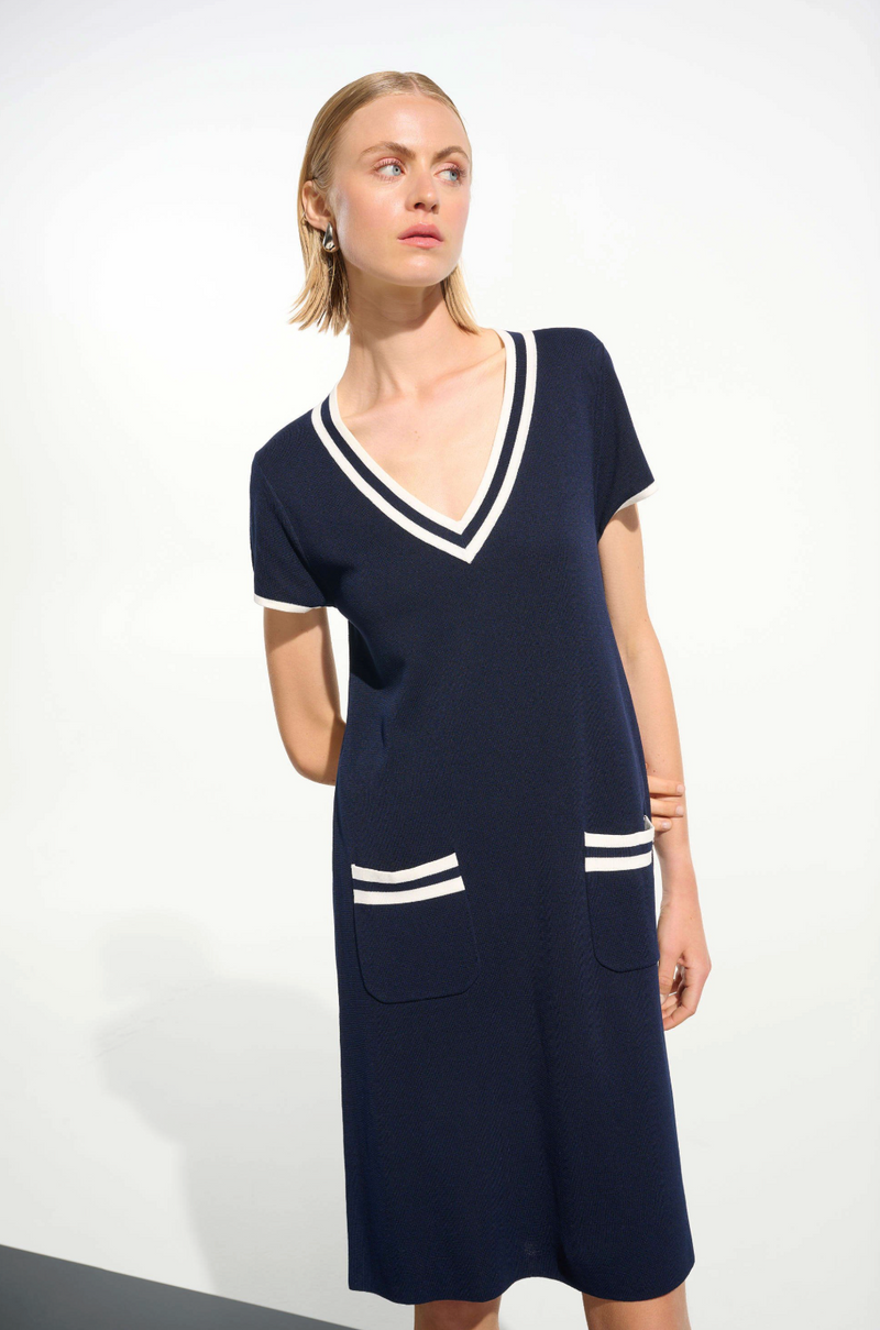JR DRESS 261648 INDIGO - PRE ORDER