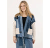 SHANNON CARDIGAN DENIM & KNIT