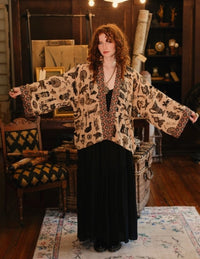 MARKET OF STARS CROPPED KIMONO