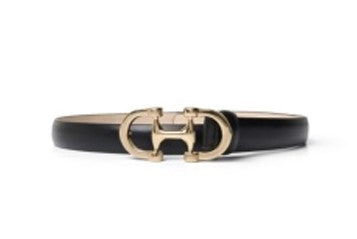 RAGWEAR BELT SKINNY HORSE BIT BUCKLE