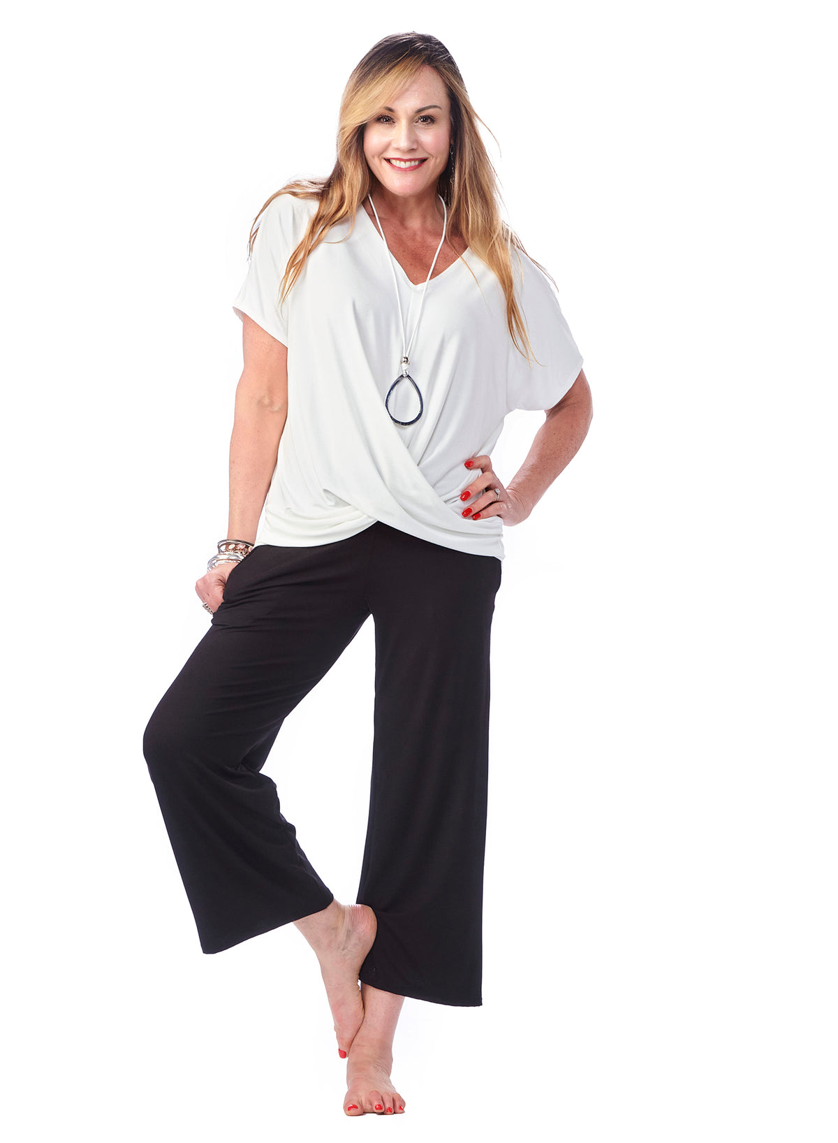 RAPZ BAMBOO TWIST TOP