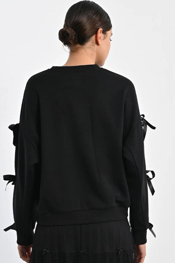 MOLLY SWEATER BOW ARMS