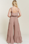 TIERED JUMPSUIT