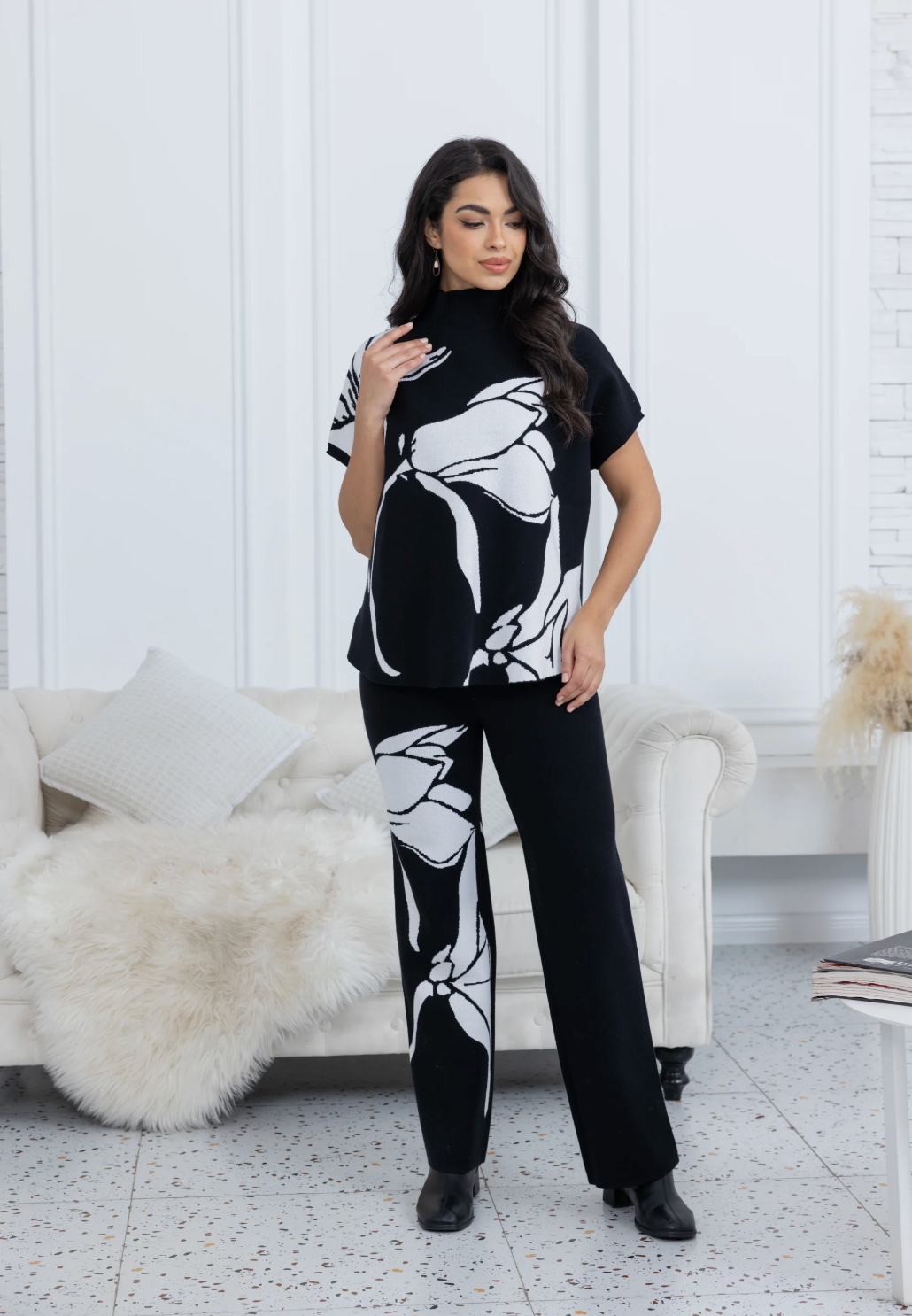KNIT 2PC SET - BOTANICAL BLOOM
