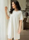 SHORT SLEEVE BAMBOO DRESS