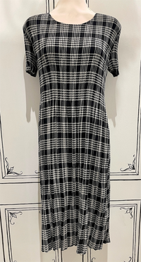 ROL DRESS CRINKLE PATTERN S/S