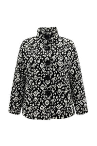 SHANNON JACKET BUTTON UP HIGH NECK