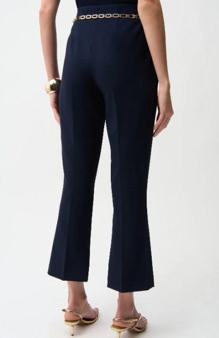 JOSEPH RIBKOFF PULL ON FLARE WITH BELT