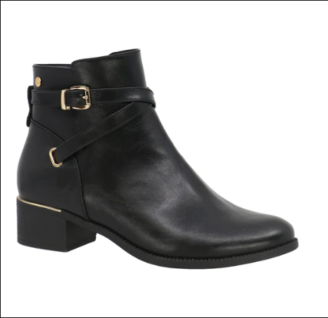 LADY COMFORT BOOT WITH SMALL BUCKLE