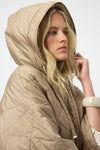 RIBKO QUILTED CAPE