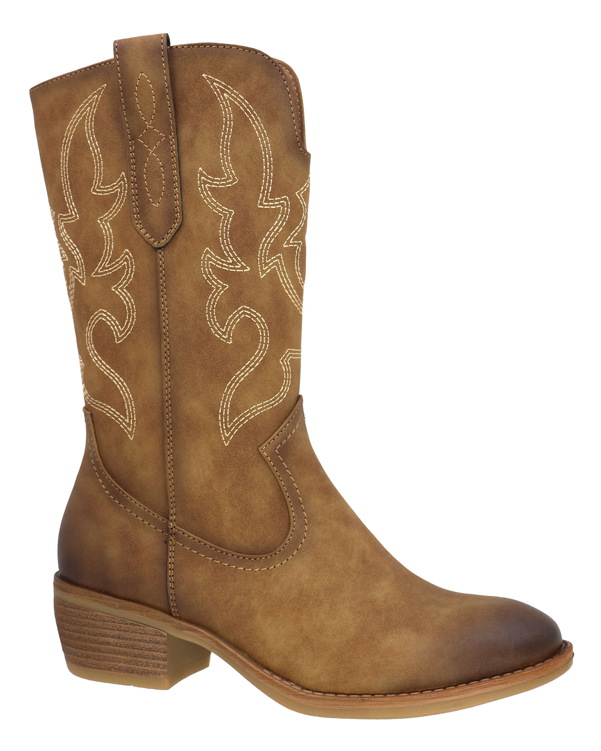 TAXI BOOT WESTERN MID CALF
