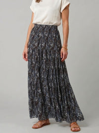 MAXI CRINKLE SKIRT