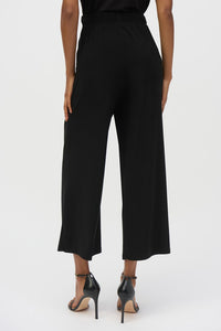 RIBKO PANT SILKY KNIT CULOTTE