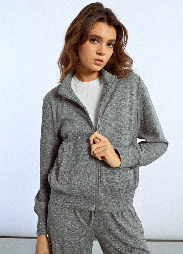 MOLLY ZIP UP GLITTR