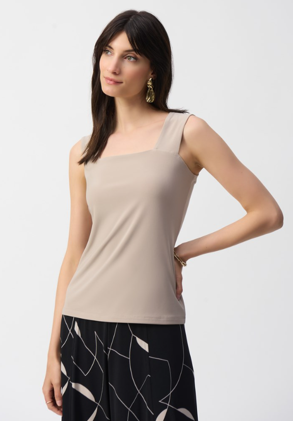 JOSEPH RIBKOFF SQUARE NECK CAMISOLE