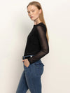 SANCTUARY L/S PERFECT MESH T