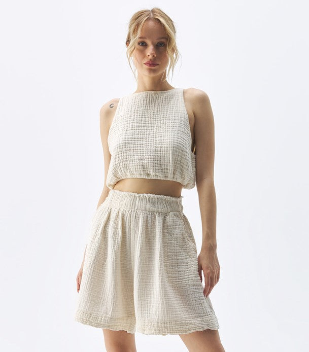 POKO SHORTS CRINKLE RELAXED