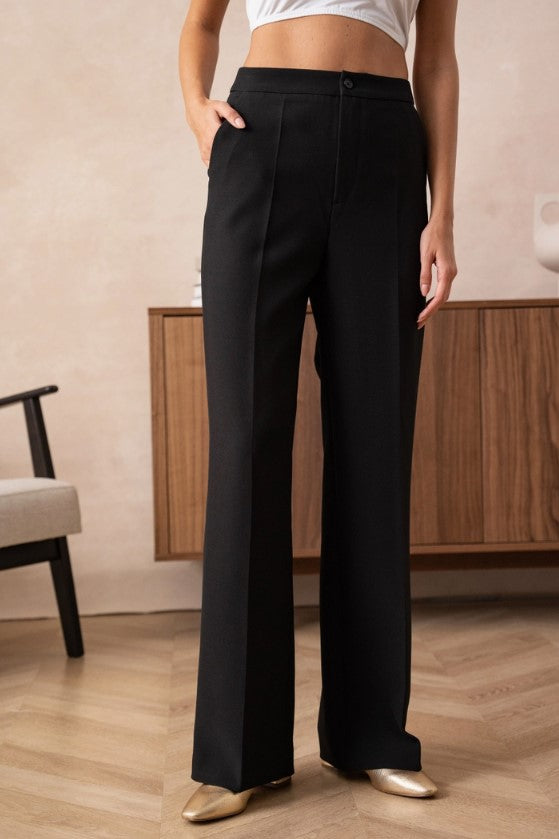 ATTENTIF PANTS LONG STRAIGHT CUT
