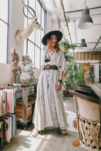 LONG PAISLEY KIMONO