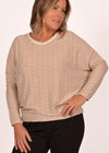 CATH SWEATER PATTERNED KNIT