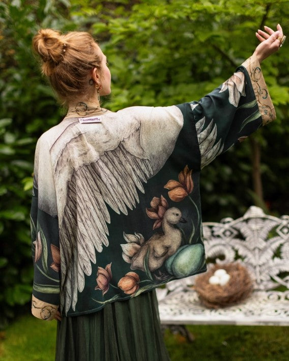 MARKET OF STARS CROPPED KIMONO