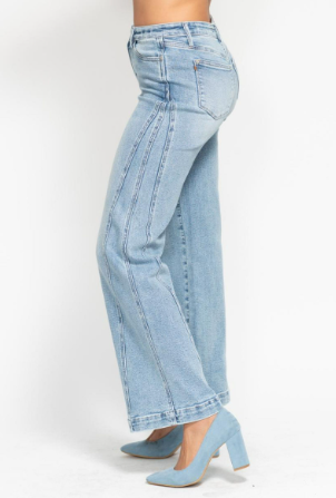 JUDY JEANS HIGH WAIST SEAM DTL