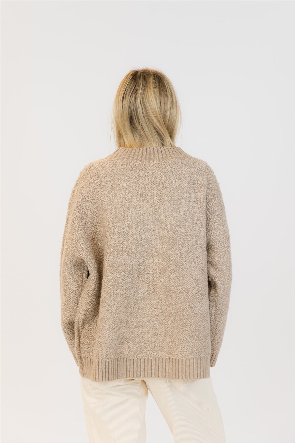 LYLA SWEATER CARDIGAN CHNKY KNIT