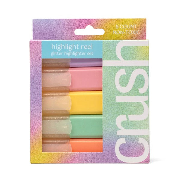 CRUSH HIGHLIGHTER SET GLITTER