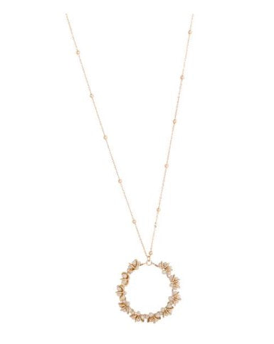 MERX NECKL LONG BEAD WREATH