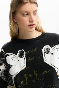 DESIGUAL SWEATER KISS MICKEY