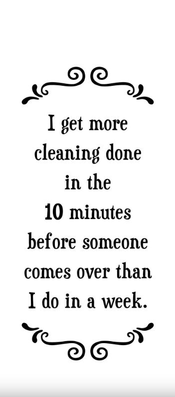 FUNNY FLOUR SACK TOWEL 10 MINUTES