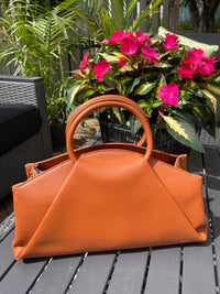 ITALIAN LEATHER FOLD BAG