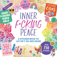 PPP STICKER BOOK INNER F@#$ING PEACE