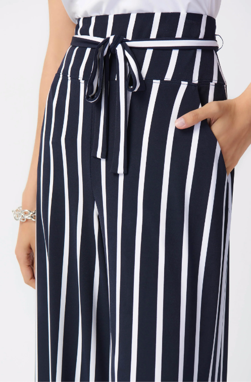 RIBKO PANT WIDE LEG STRIPE