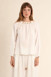 MOLLY SWEATER CREW NECK DETAIL