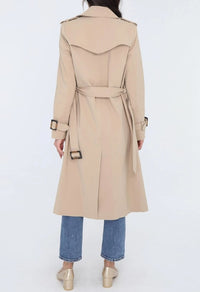 ATTENTIF COAT TRENCH LONG W/BELT