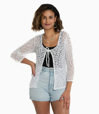 TIE FRONT CARDIGAN