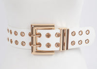 FULL EYELET WAIST BELT