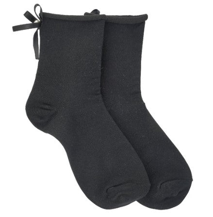 LIM SOCKS SATIN BOW