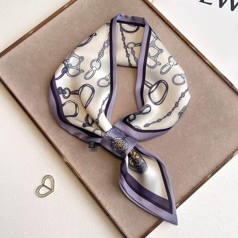 WON SCARF BIT PRINT W LOOP