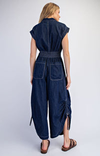 COTIERRA JUMPSUIT DENIM PARACHUTER