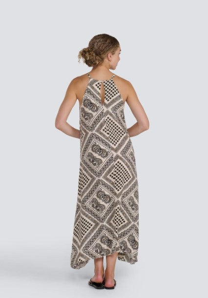 HALTER NECKLINE DRESS