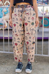 MARKET PANTS CROPPED ARTIST LINEN