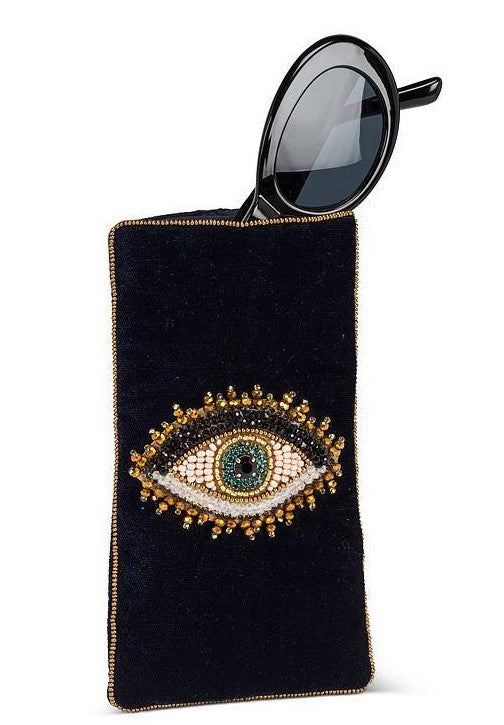 ABBOTT EYEGLASS CASE BEADED