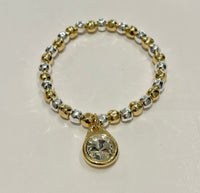 MERX LARGE BALL WITH TEARDROP CRYSTAL